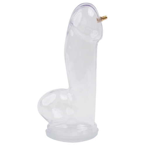 Вакуумная помпа Testicle Condom crystal clear