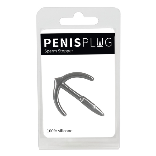 Стимулятор уретры Penisplug Sperm Anchor grey