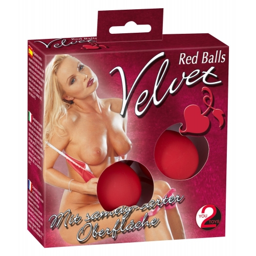 Вагінальні кульки Velvet Red Balls