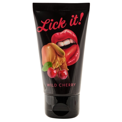 Лубрикант Lick It! Wildkirsch (вишня) 50 мл
