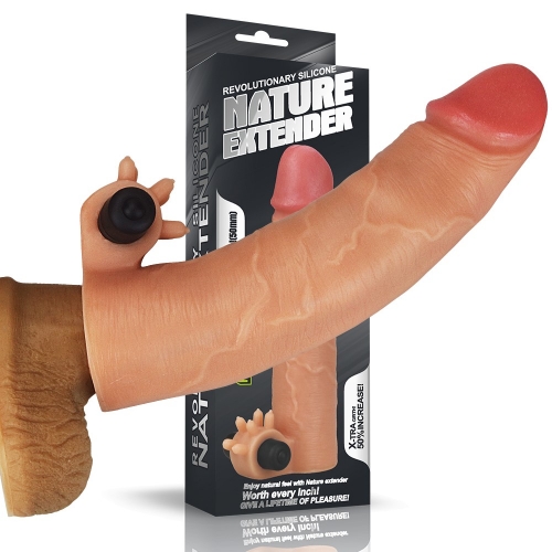 Насадка на член Vibrating Nature Extender Add 2