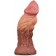 Фалоиметатор Dual layered Platinum Silicone