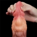 Фалоиметатор Dual layered Platinum Silicone