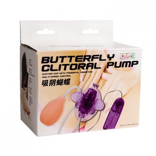 Вакуумный клиторальный вибратор Butterfly Pump