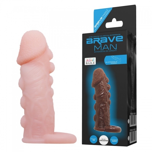 Насадка на пенис Brave Men