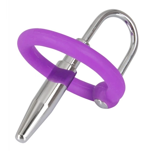 Эрекционное кольцо Penis Plug+Silicone Glans Ring Dilator