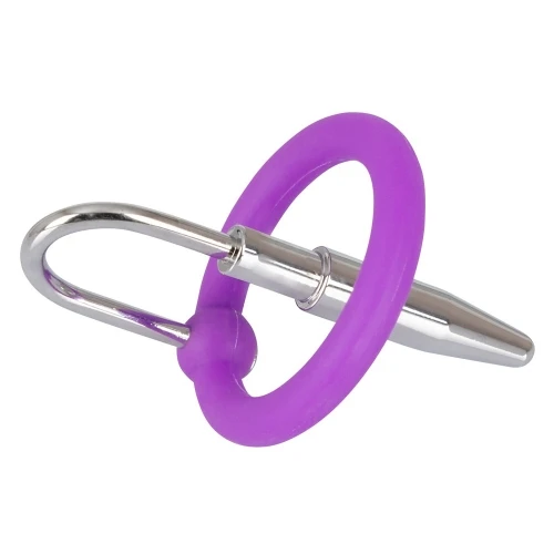 Эрекционное кольцо Penis Plug+Silicone Glans Ring Dilator