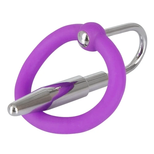 Эрекционное кольцо Penis Plug+Silicone Glans Ring Dilator