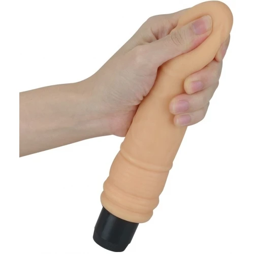 Реалистичный вибратор Real Feel Cyberskin Vibrator Flesh 7,5