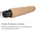 Реалистичный вибратор Real Feel Cyberskin Vibrator Flesh 7,5