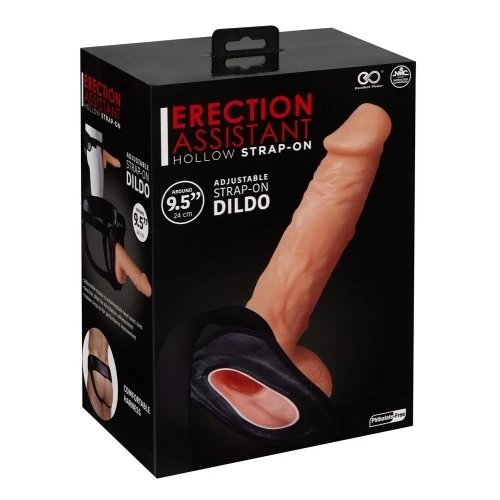 Страпон Erection Assistant Hollow Strap-On